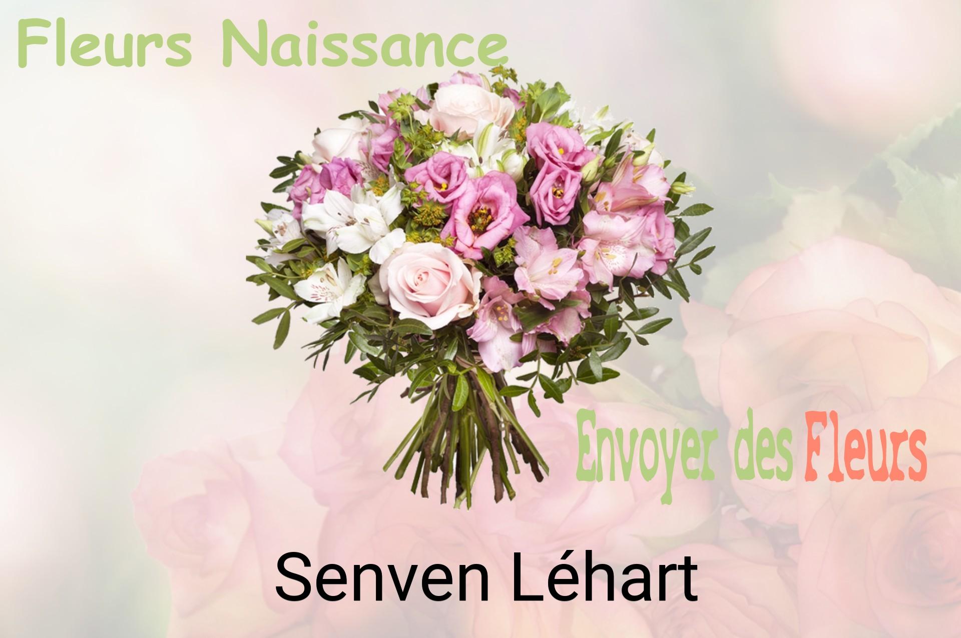 Bouquet de fleurs de naissance livré à Senven-Léhart