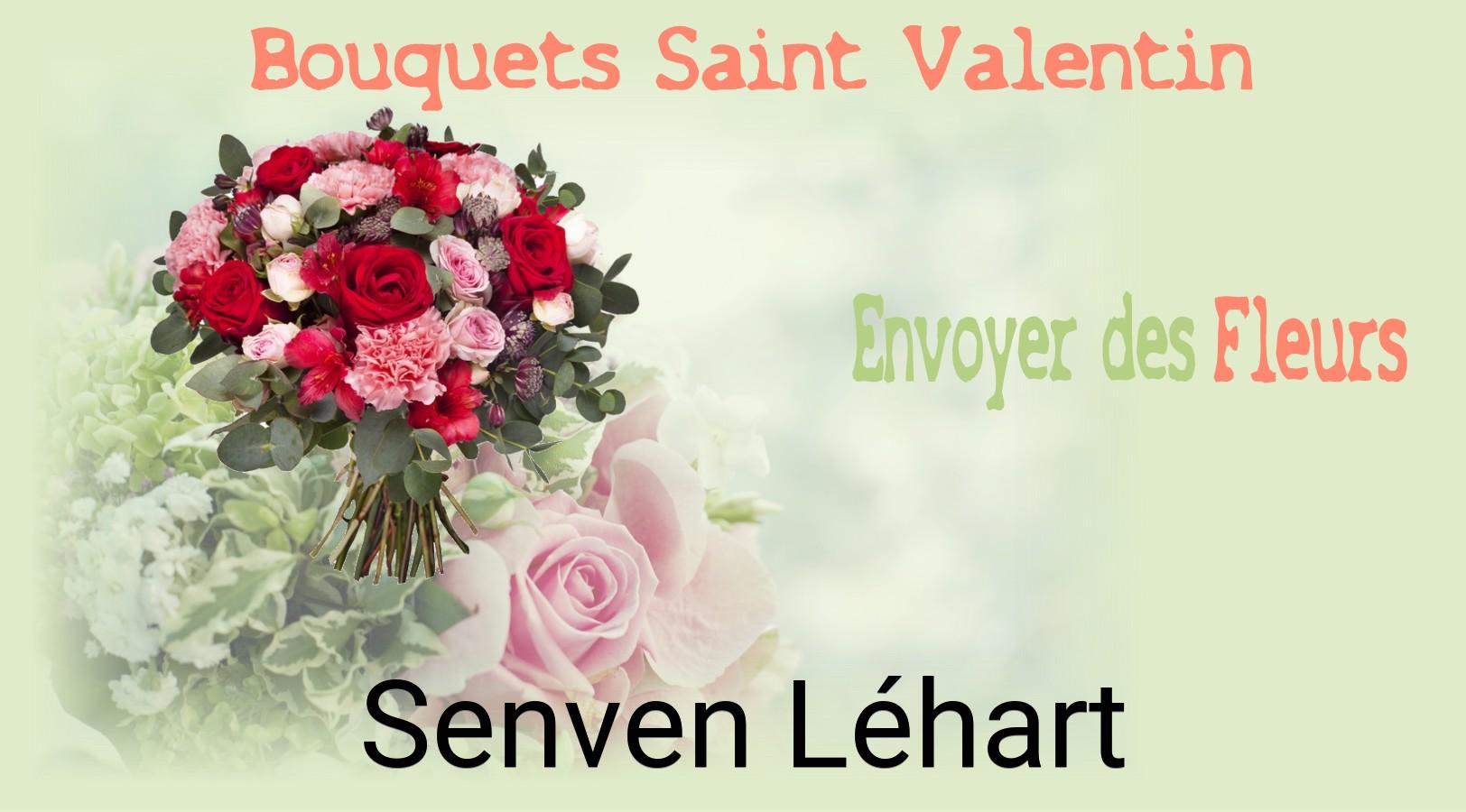 Roses de Saint-Valentin livrées à Senven-Léhart