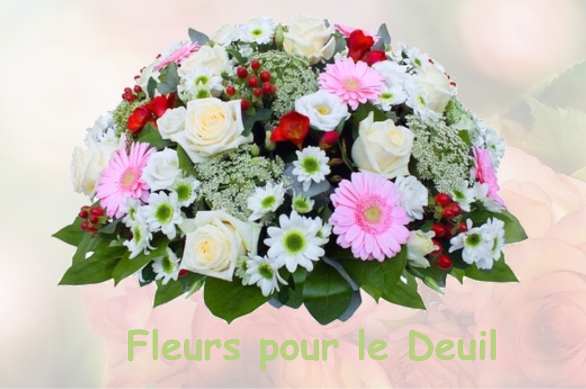 fleurs deuil SENVEN-LEHART
